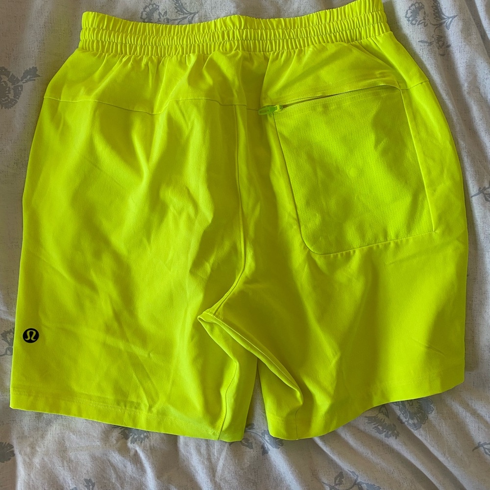 lululemon athletica Neon Yellow Men's Shorts